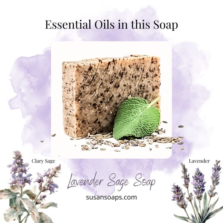 Lavender Sage Soap Info