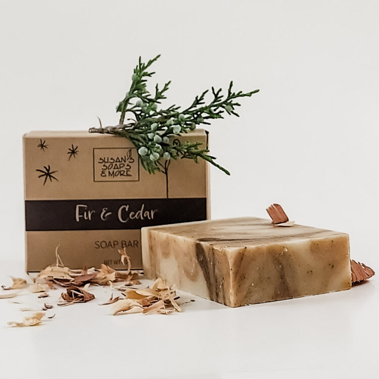 Fir & Cedar Soap with Box