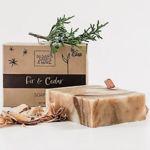 Fir & Cedar Soap with Box