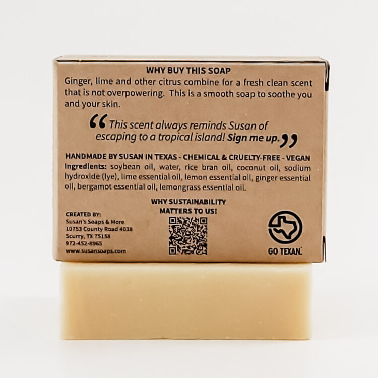 Ginger Lime Soap - Image 3
