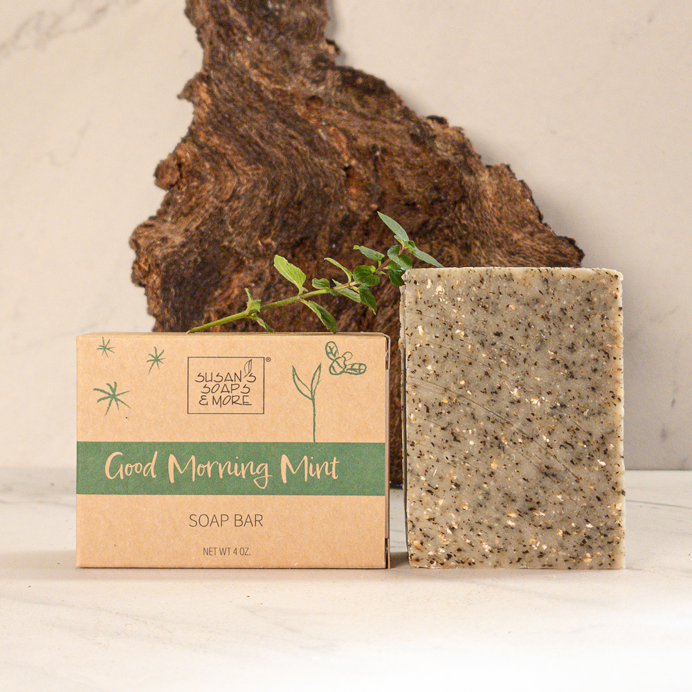 Good Morning Mint Soap with Box