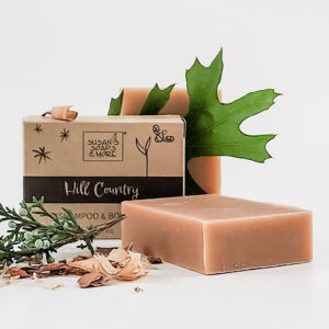 Hill Country Solid Shampoo Bar with Box