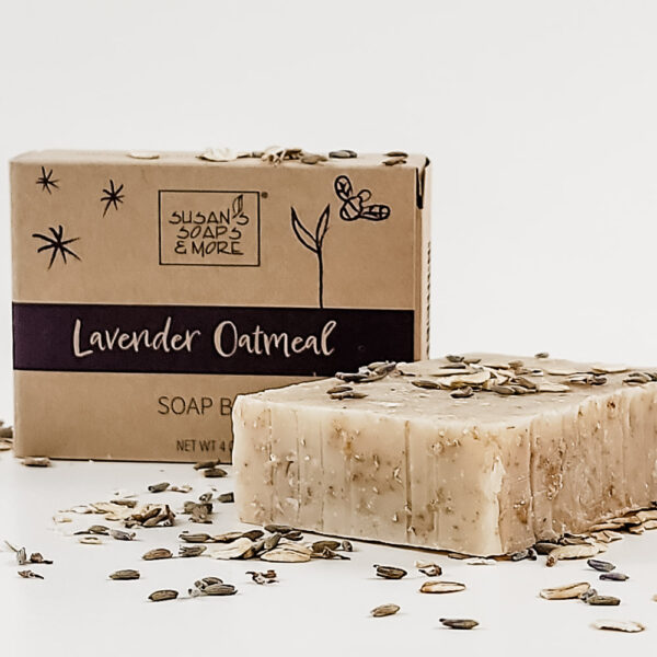 Lavender Oatmeal Soap with Box