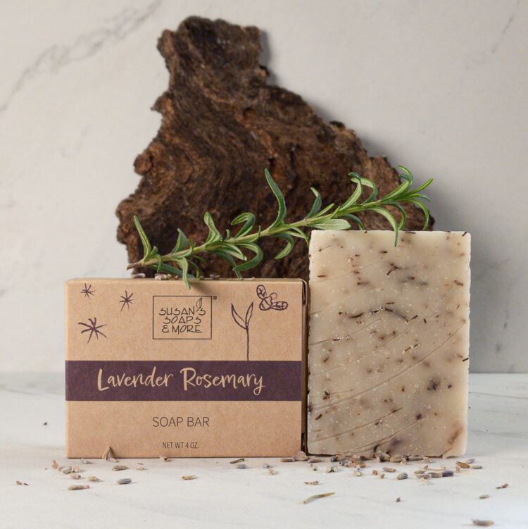 Lavender Rosemary Soap and Box