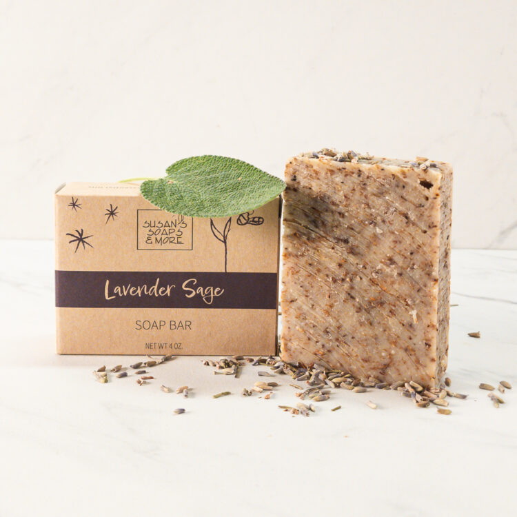 Lavender Sage Handmade Soap