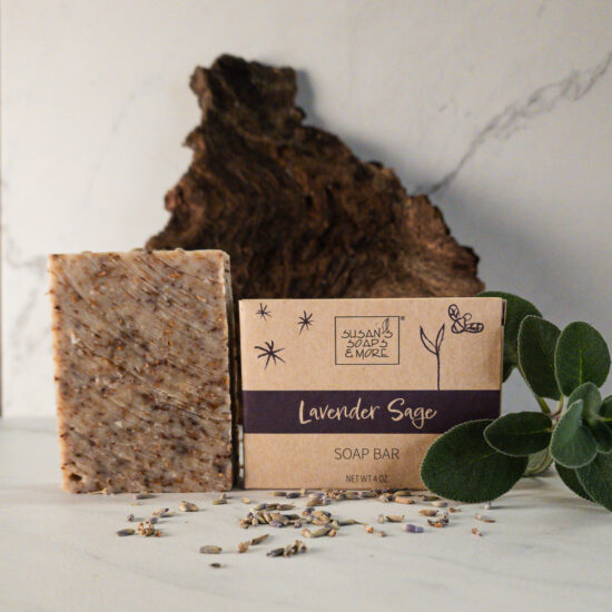 Lavender Sage Soap with Box