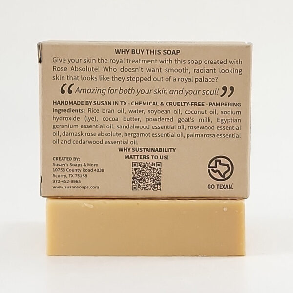 Rose Milk Box Back