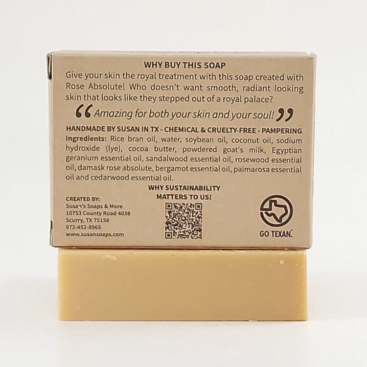 Rose Milk Box Back
