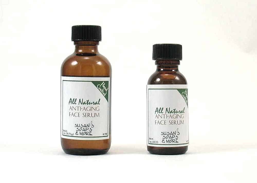 Anti-aging natural face serum