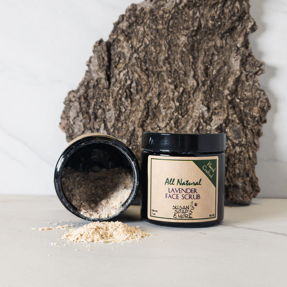 Lavender Face Scrub
