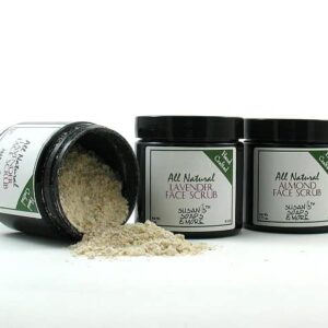 All-natural Face Scrub in Lavender and Almond