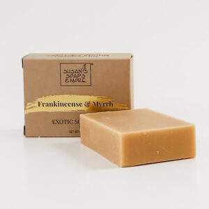 Frankincense and Myrrh Soap with Box