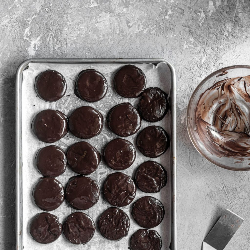 Chocolate Mint Cookies