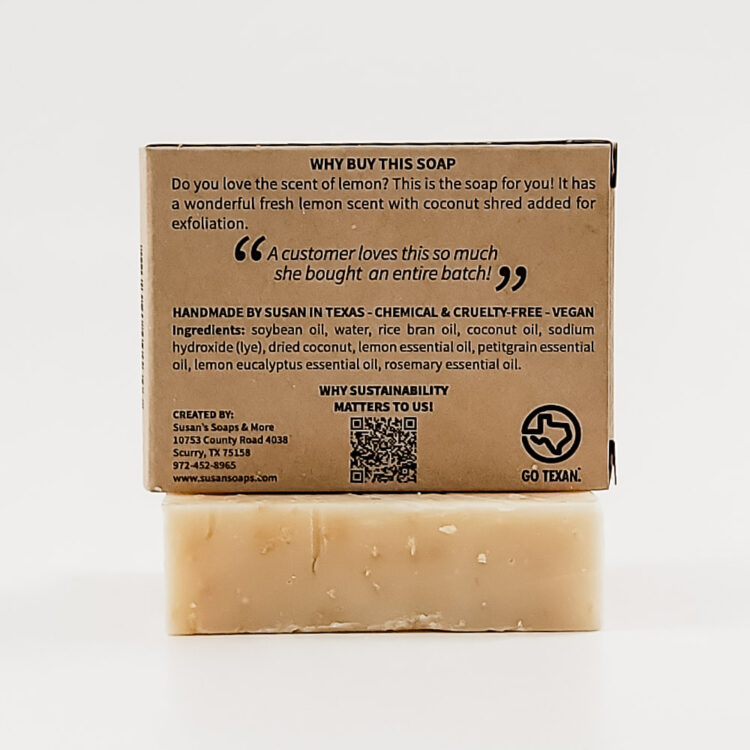 Lemon Zest Soap - Image 2