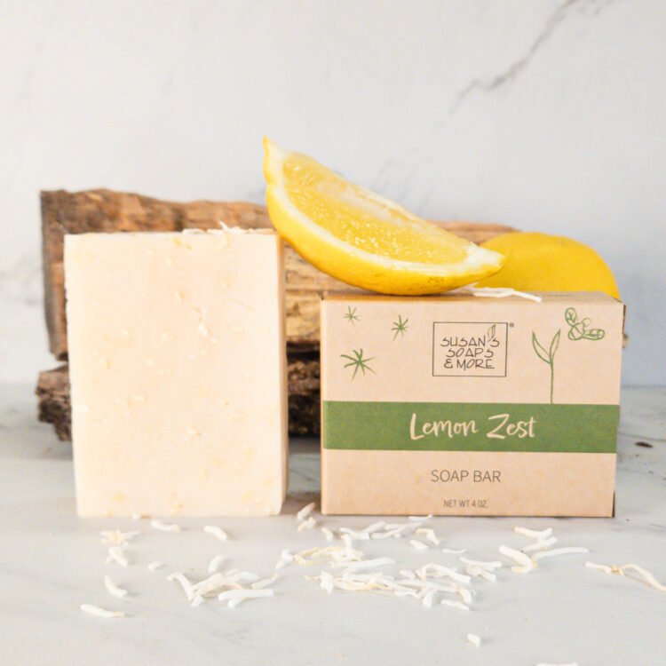 Lemon Zest Soap with Box