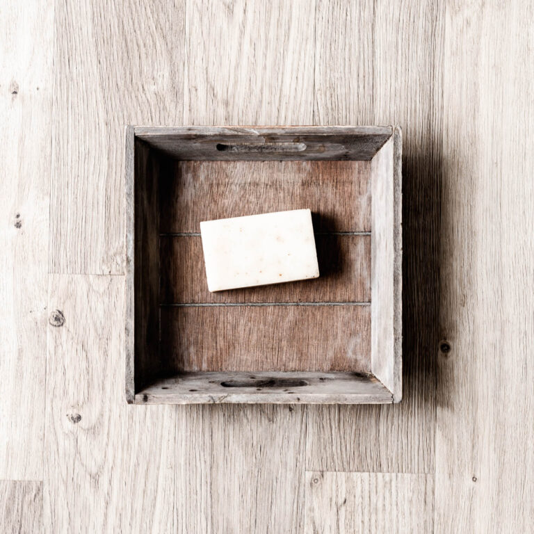 Natural Soap on a Dish