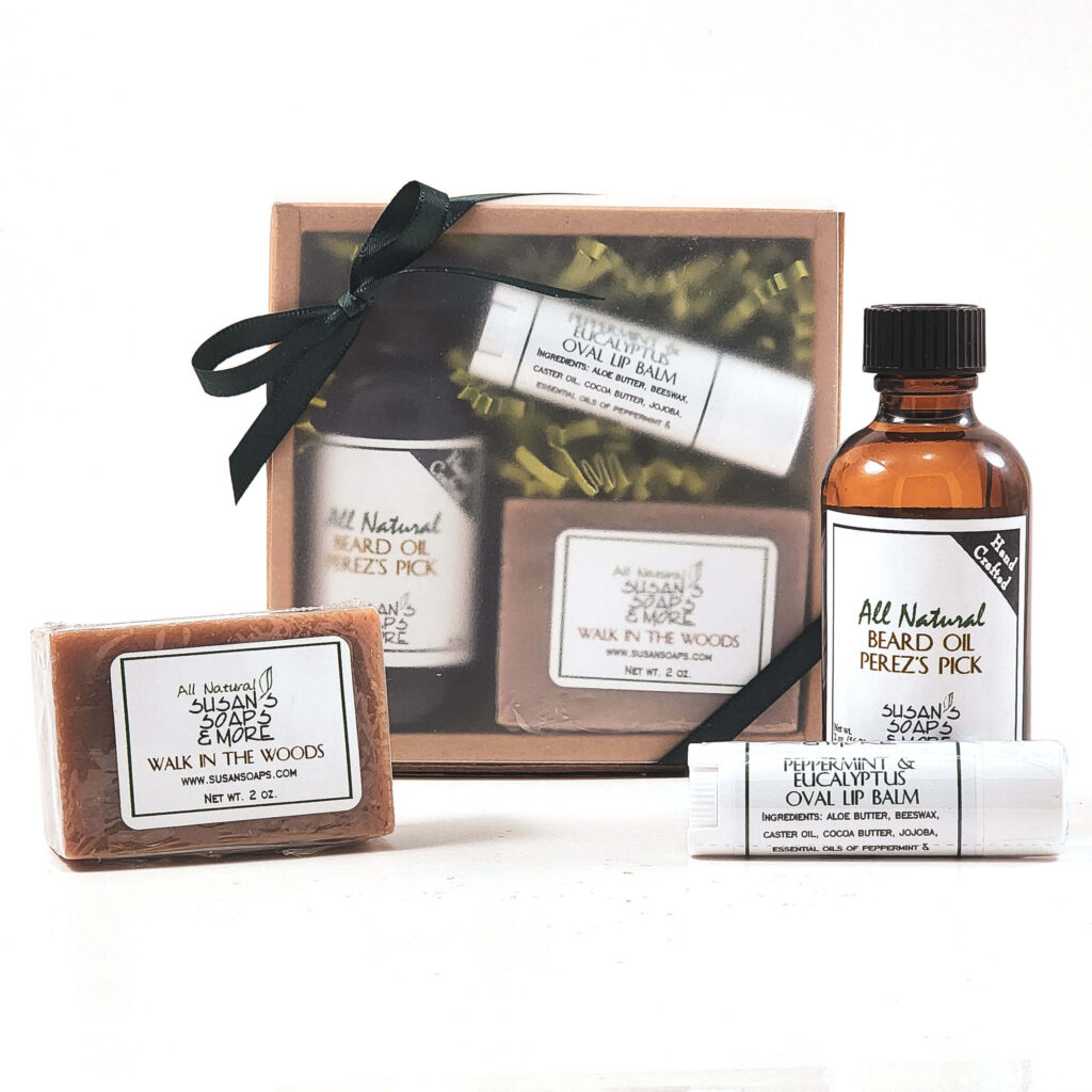 Men's Gift Set with Beard Oil - Perez's Pick