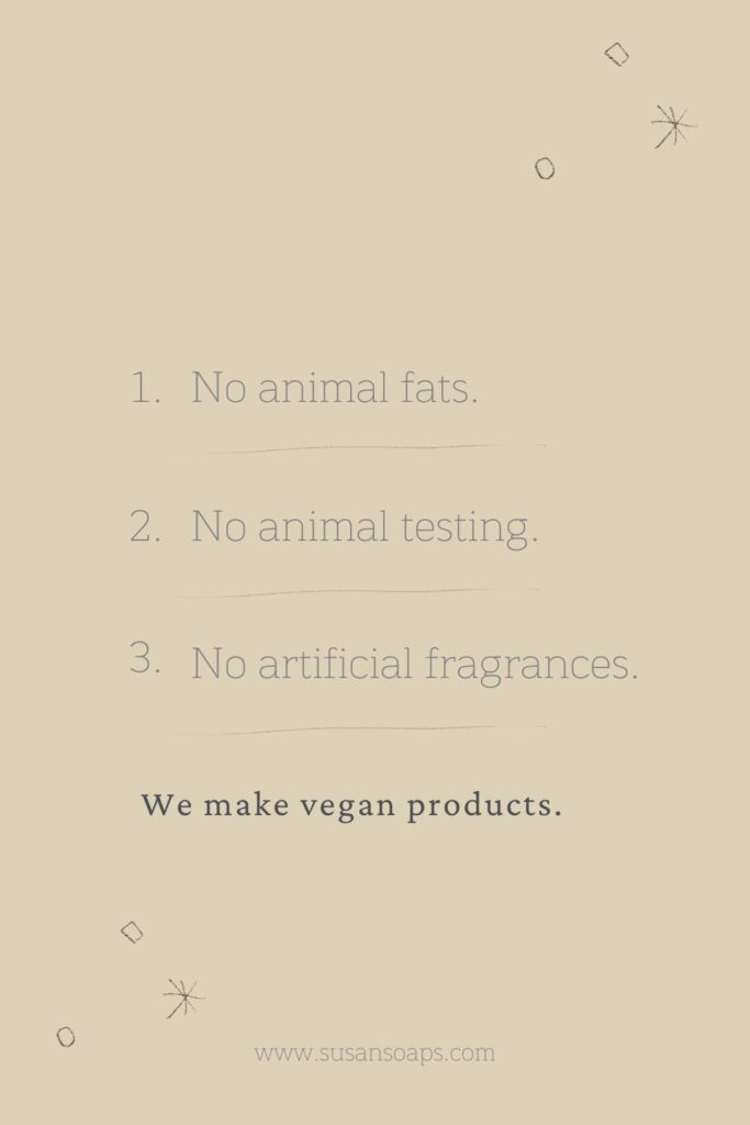We make Vegan Products