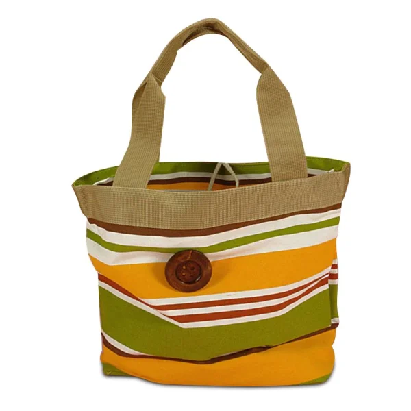 Canvas Tote Multi colored