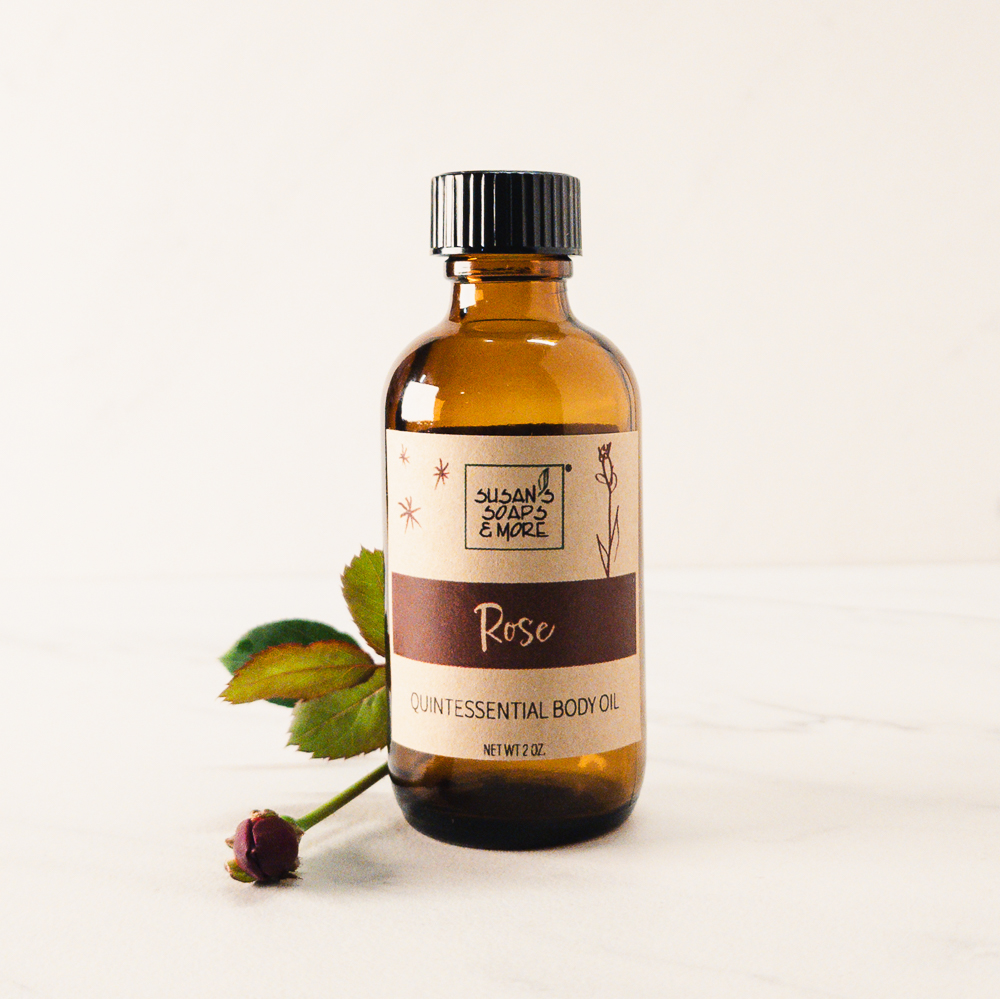QBO-Rose with benefits of rose essential oil