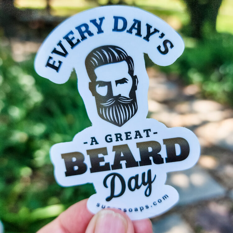 Every Day's a Great Beard Day Sticker - Image 2