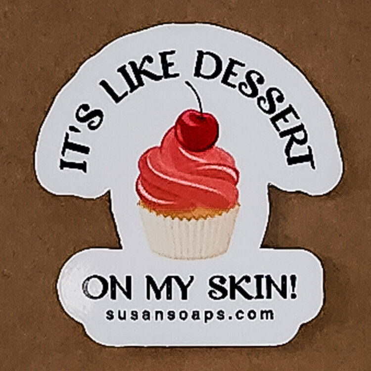 Weatherproof Sticker Dessert on My Skin