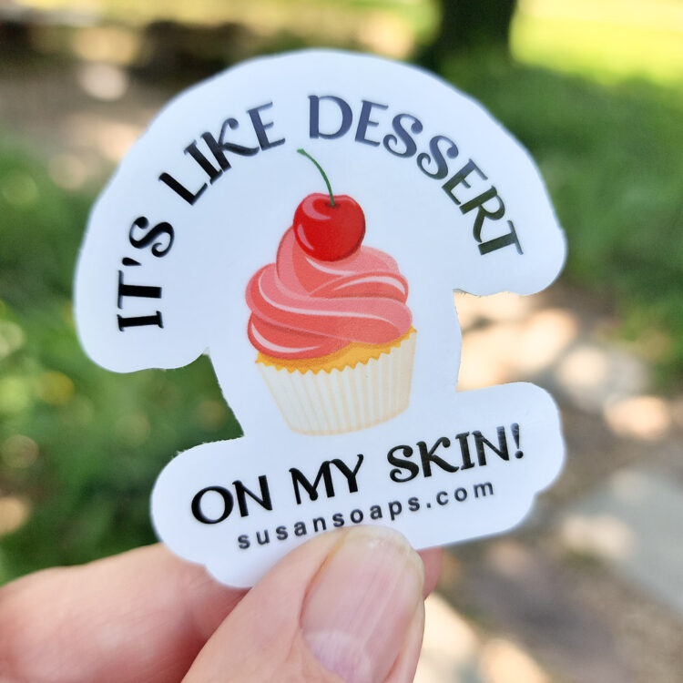 Waterproof Sticker It's Like Dessert on my Skin!