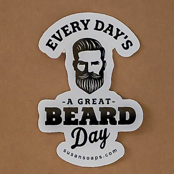Every Day's A Great Beard Day Sticker