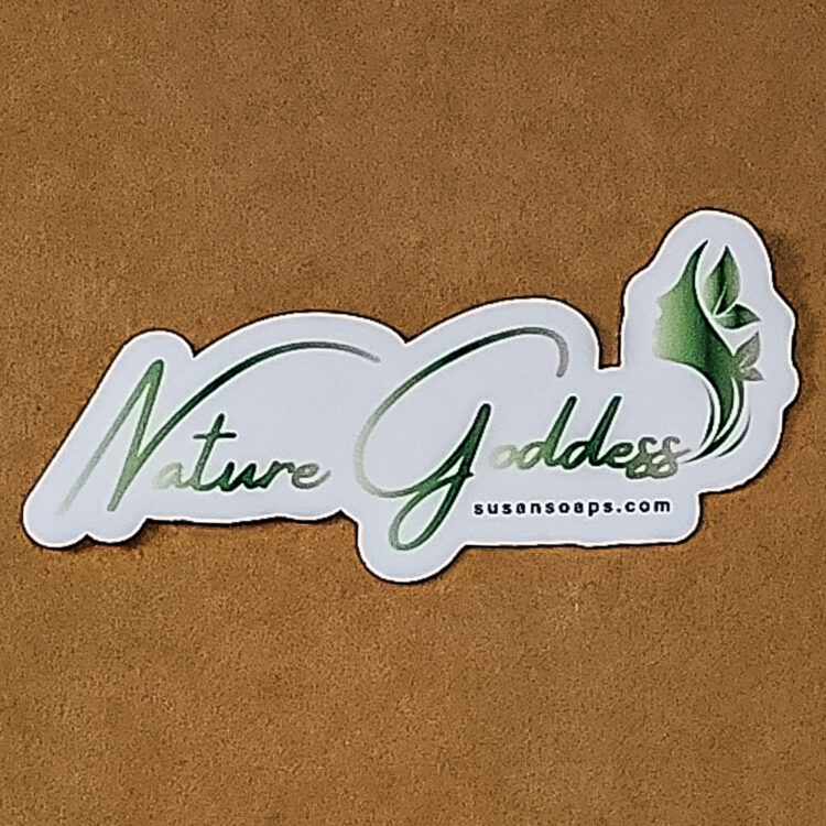 Weatherproof Sticker Nature Goddess