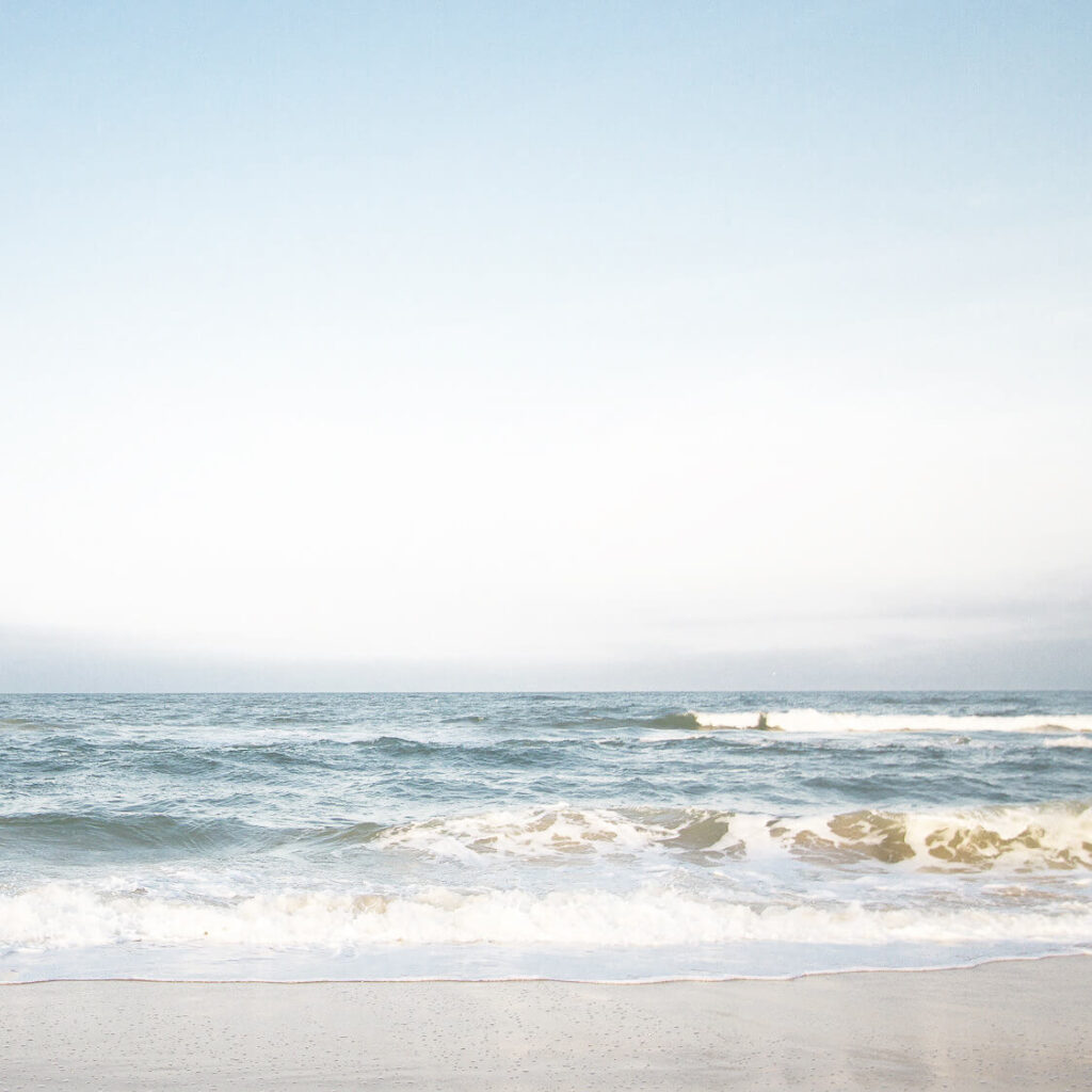 beach scene