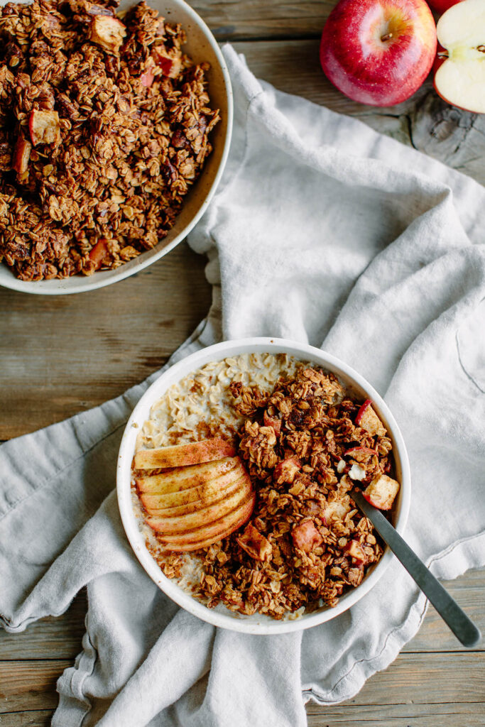 Apples for a healthy breakfast