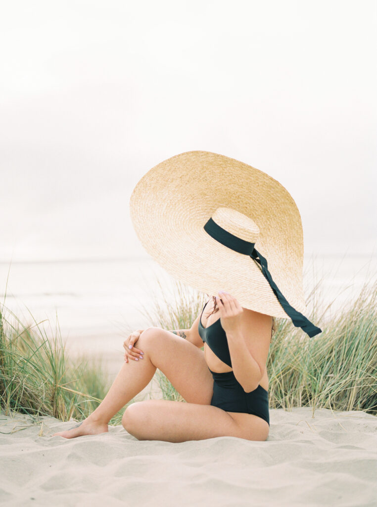 hats make great sunscreens
