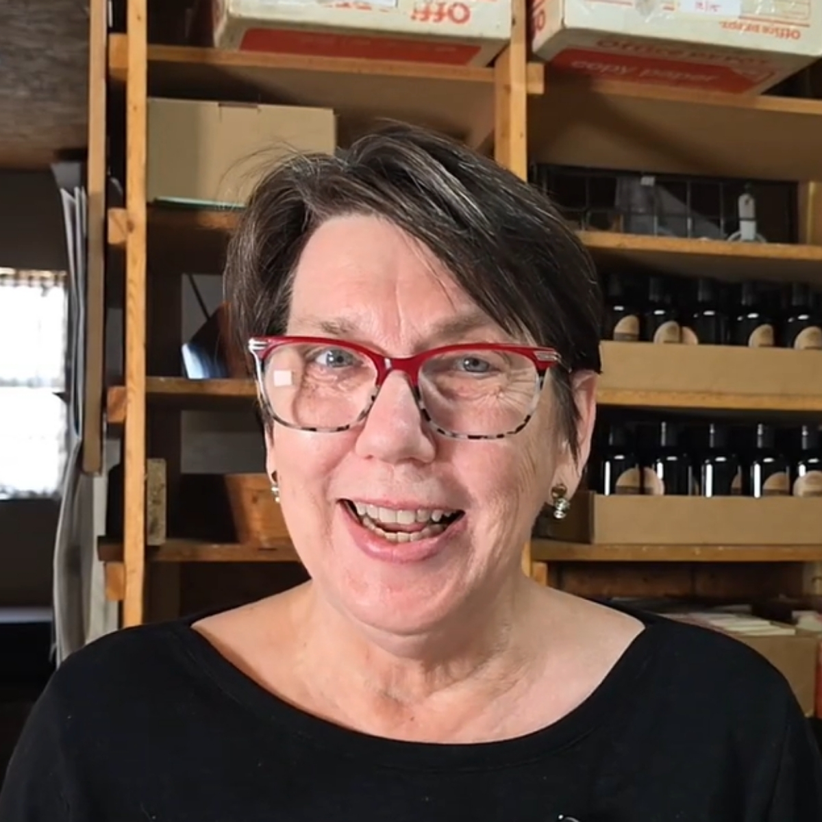 Susan Svec - owner of Susan's Soaps & More