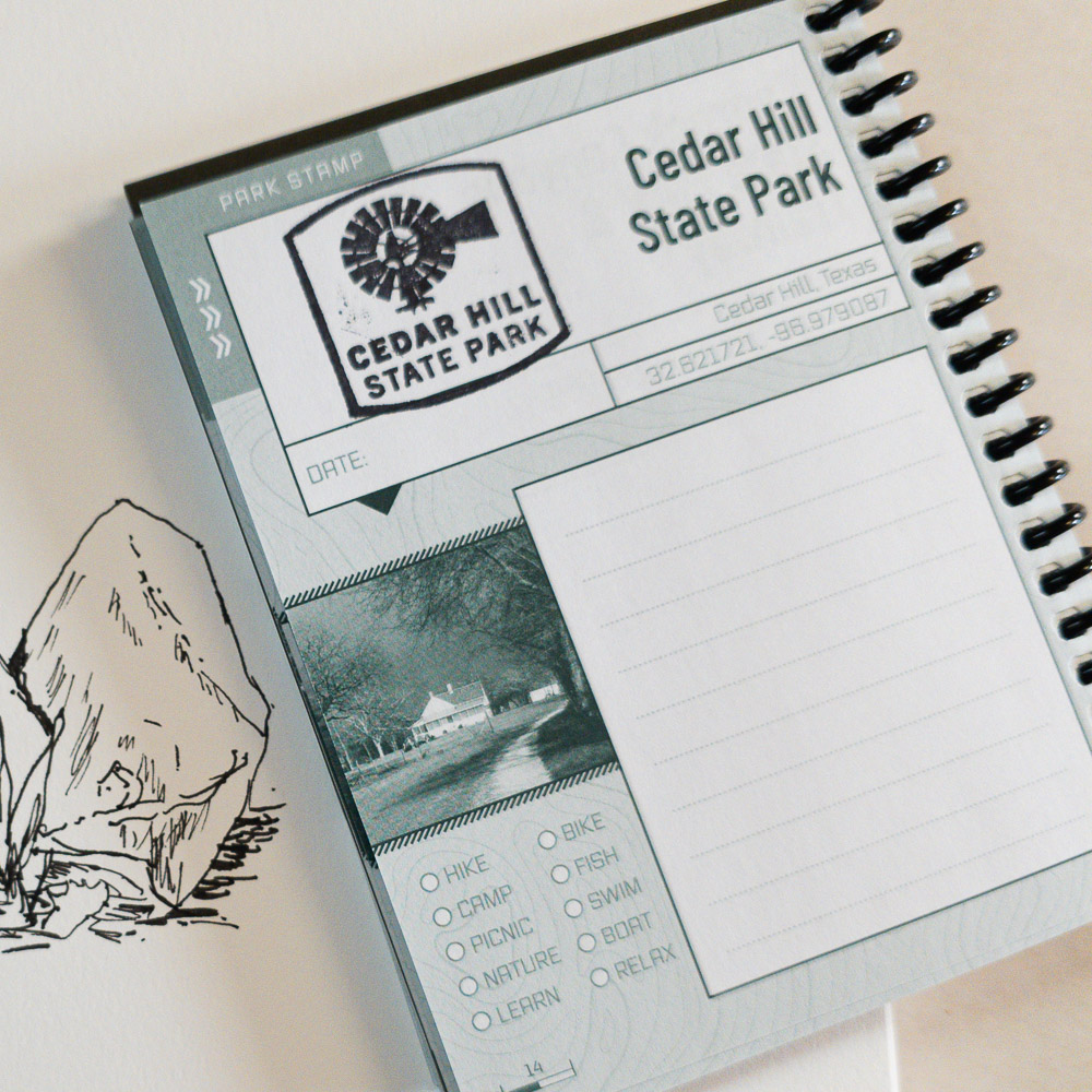 Cedar Hill State Park Stamp
