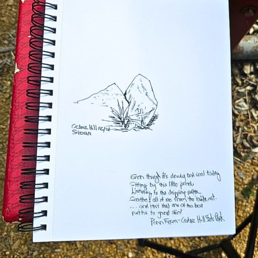 Cedar Hill State Park Sketch