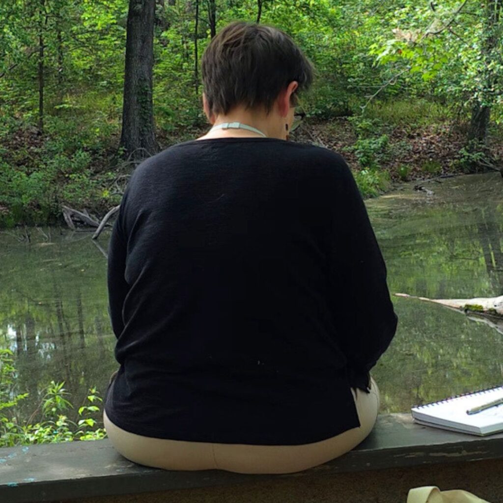 Susan at Lake Bob Sandlin State Park