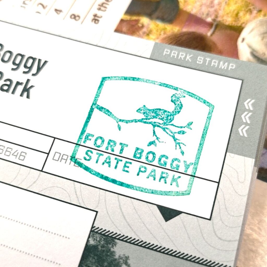 Fort Boggy State Park Passport Stamp
