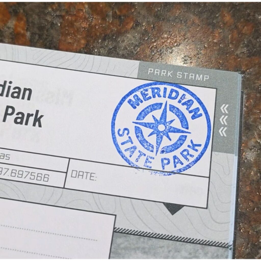 Meridian State Park Stamp
