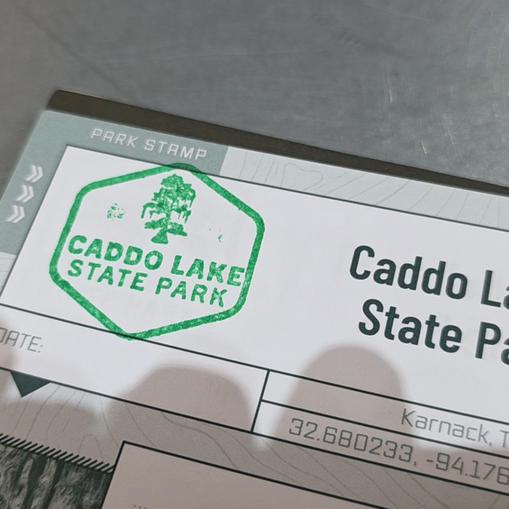 Caddo Lake State Park Stamp